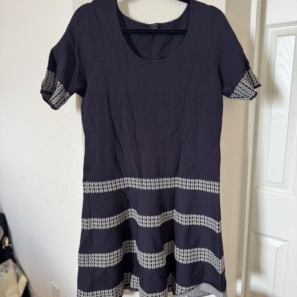 Ann Taylor Navy Blue Dress
